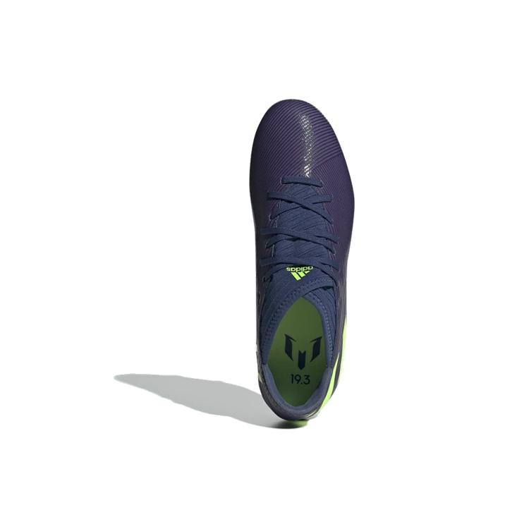 adidas Nemeziz Messi 19.3 Firm Ground Cleats 'Tech Indigo/Signal Green' EF1806