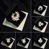 Temperament  Pearl Brooches For Women Girls  Delicate Corsage Elegant Suit Pins Clothing Accessories Gifts