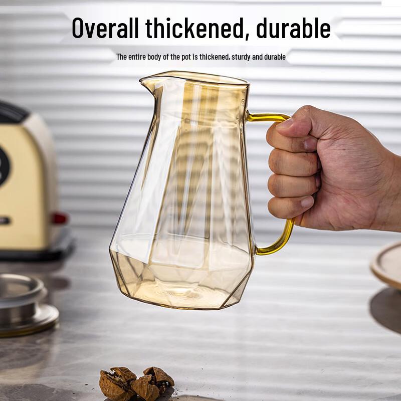 Naijiang Elegant Glass Kettle & Cup Set