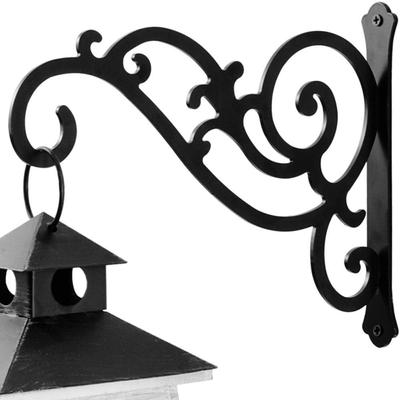 Stable Flowe Pot Bracket Wall Hanging Plant Bracket Hook Creative   Lanterns