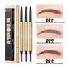 Ultra-Fine Gold Bar Eyebrow Pencil: Natural, Waterproof, Sweatproof, Long-Lasting, Non-Fading, Easy Outline for Women