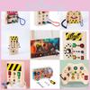 Wooden Learning Led Busy Board With Circuit Switches For Kids Developmental Toy