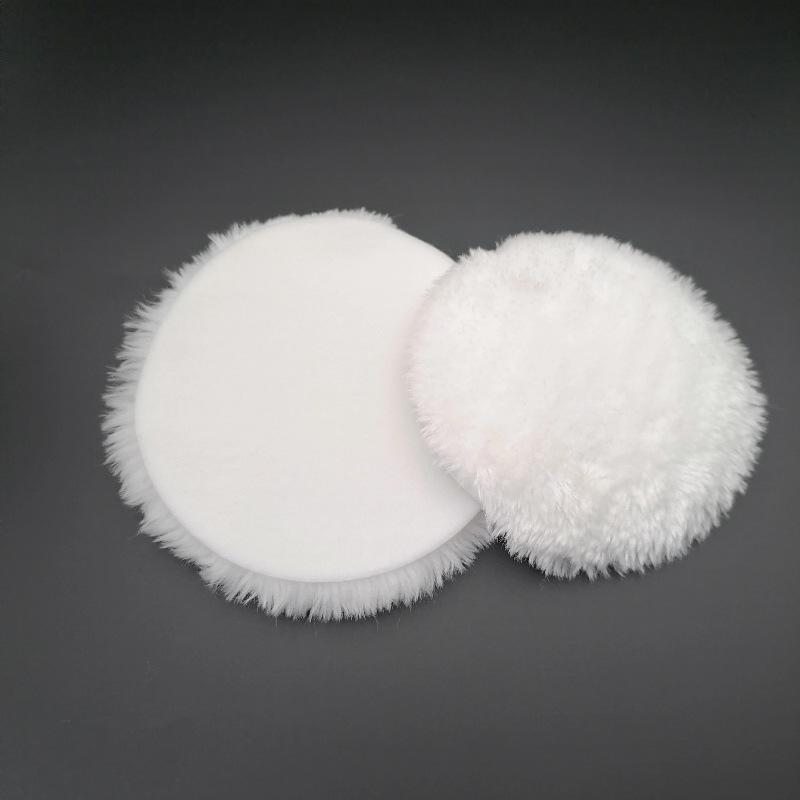 Self-Adhesive Imitation Wool Polishing Disc - Long & Short Wool Grinding Disc for Cars