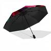 1pc Rose Bloom Automatic Open/Close Umbrella Compact Folding Umbrella, All-Season Portable Umbrella for Women/Men F1124046