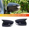 For NISSAN Altima 2013-2018 Sentra/Sylphy 2016- Car Rearview Side Mirror Cover Wing Cap Exterior Door Trim Adhesive Sticker