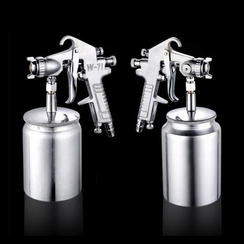 W-71 Pneumatic Spray Gun 1.5mm Caliber Nozzle Paint Sprayer Car / Furniture Spraying Tool Automotive