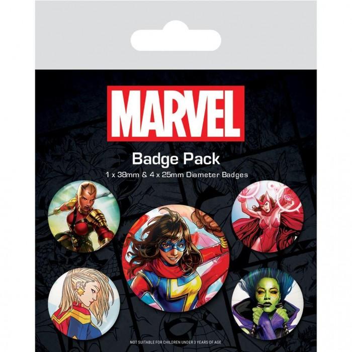 Marvel The Iconic Women Of Marvel Pin (Pack of 5)