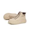 Spring and autumn high-top fashion women's little white shoes platform heightening casual shoes non-slip student board shoes women