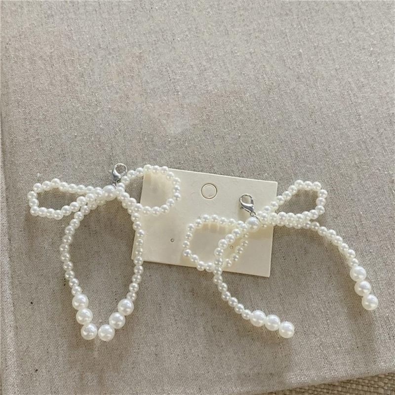 Elegant Bowknot Shoe Charm for Women Bag Pendant Shoes Decoration Fashionable and Stylish Shoe Accessory