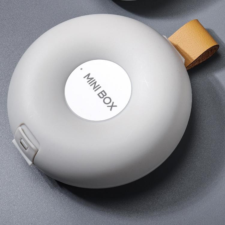 Small Medicine Box Portable Large Capacity Morning Mid Night Portable Tablet Packaging Box Multifunctional Drug Storage Boxes