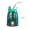 400ml Weihnachtstasse mit Saugrohr, Dekorative Kaffee-Milch-Tee-Tassen, Tasse in Baumform,