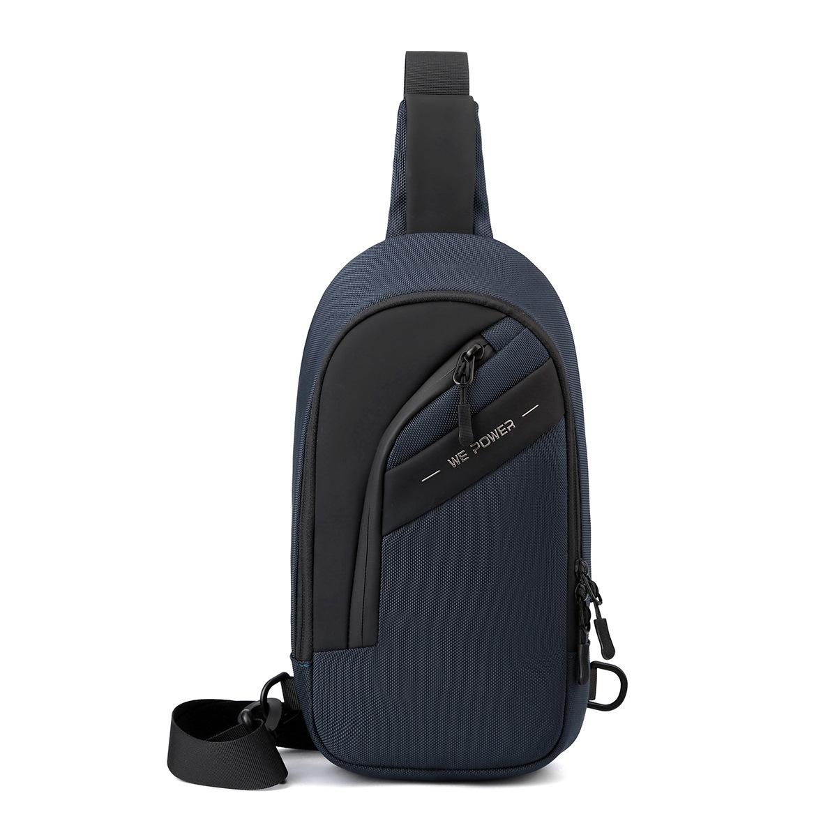 

Сумка через плечо мужская, высококачественная, из ткани Оксфорд, вместительная, наплечная сумка, устойчивая к брызгам, для велоспорта, мужская нагрудная сумка 12.5