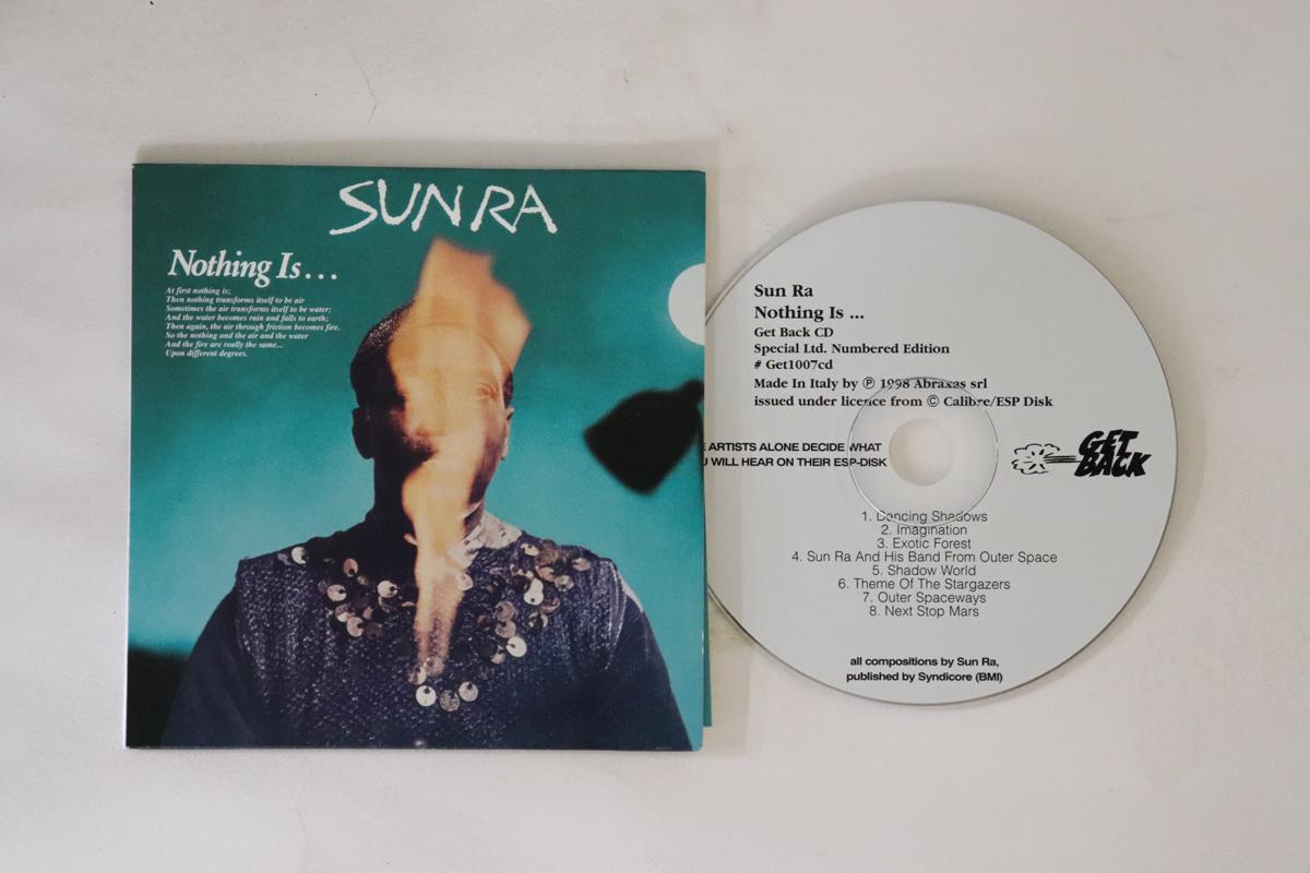 

CD SUN RA - Nothing Is GET1007CD GET BACK 1998 Italy Jazz Used