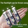 Rechargeable Super Bright Mini Portable Flashlight: Long-Range, Multifunctional, Durable Household Lamp