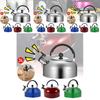 Elegant Stainless Steel Whistling Kettle Versatile Colors Modern Design Ideal For Everyday Use