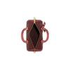 Coach Borsa a cilindro in pelle Lacey 19 con chiusura superiore a zip per donna Borsa a mano Bordeaux CB876-IMMZI