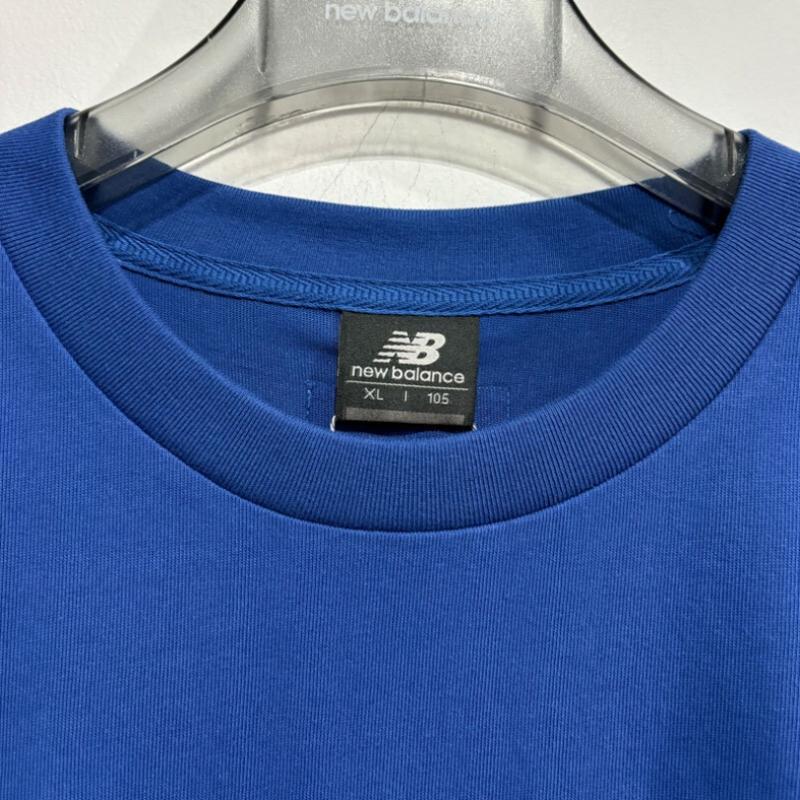 New Balance Uni Heritage Short Sleeve Tee Nbnef21463 Royal Blue
