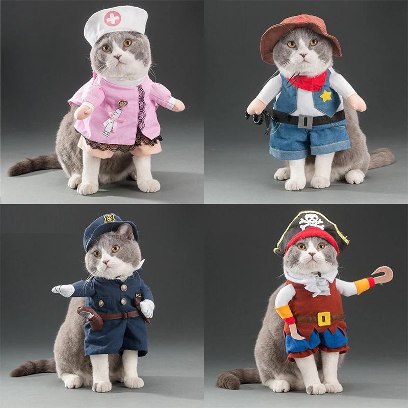 Yoption Weihnachtsmann Kostüm Für Hunde & Katzen - XL, Mit Hut, Aus Weichem Fleece, Für Winter & Partys