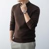 Men's Thickened Plus Velvet Zipper Pullover Knitwear - Autumn/Winter Casual Fashion Long Sleeve