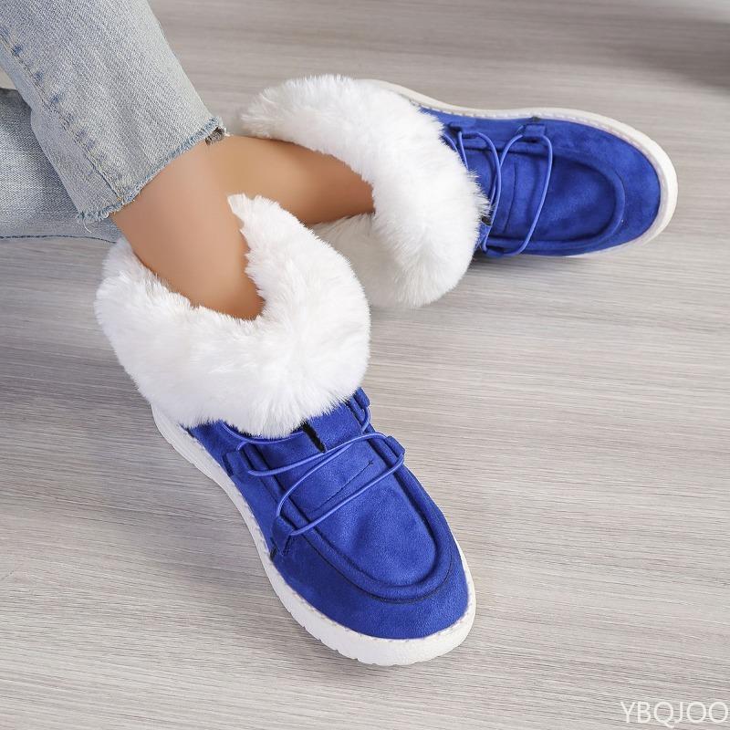 Fashion Fashionable Versatile Women's Shoes Autumn Winter New Thick Soled Comfortable Warm Short Boots Casual Minimalist Women Shoes