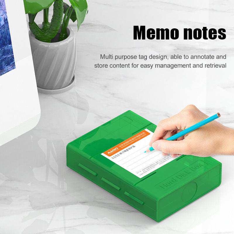 2.5" 3.5" Portable Hard Disk Protection Case Hard Drive External Storage Case With Waterproof And Shockproof Hard Drive Case