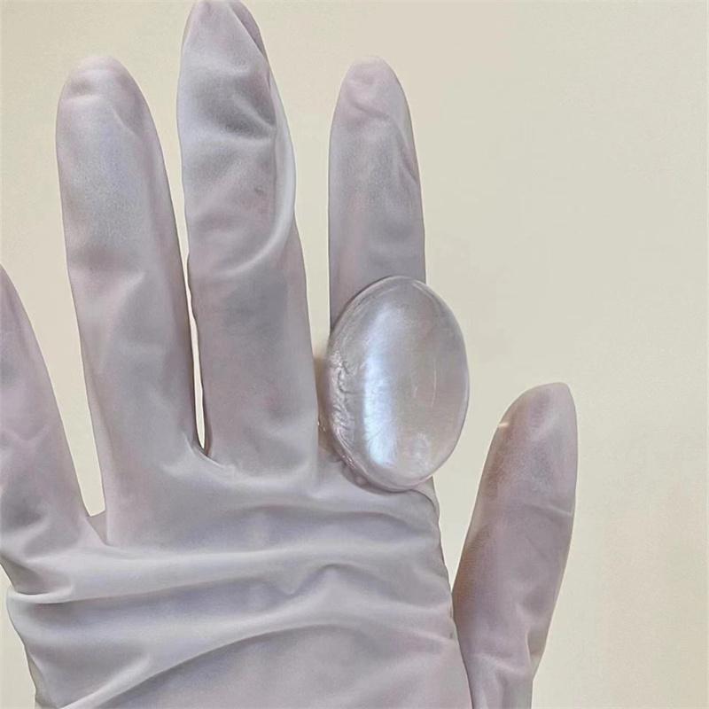 

Vintage Trend Elegant Summer Acrylic Ring Personalised Solid Color Resin Finger Ring Punk Exaggerated Jewelry for Women