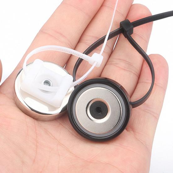 Magnetické základny pro stahovací pásky odolné proti UV záření kompaktní přenosné víceúčelové uvolnitelné kabelové stahovací pásky sedlového typu základny