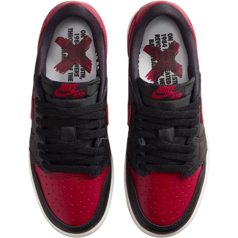 Air Jordan 1 Retro Low OG GS Banned 2026 Zapatillas Infantiles Rojo Negro Negro-Rojo Varsity-Rojo Summit-Blanco IW6277-001