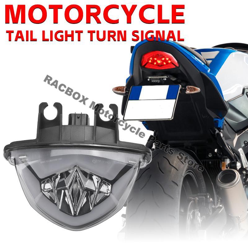 Motorcycle Rear LED Tail Brake Turn Signals Integrated Light 12V for Suzuki GSX-S750 750Z GSX-S1000 GXS-S1000F S1000Z 2017-2021
