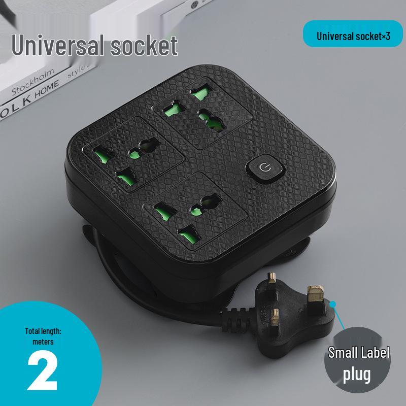 

Універсальний європейський стандартний подовжувач з USB, портами Type-C та американською/британською сумісністю