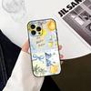Ocean Wine Glass Lemon Phone Case For iPhone 17, 16,15,14,13,12,11 Plus,Pro Max, Others Soft Black Cover