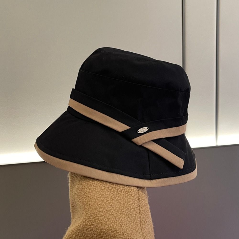 Lightweight Bucket Caps Face Protection Sun Protection Cap Spring Summer Women Sun Hat Travel