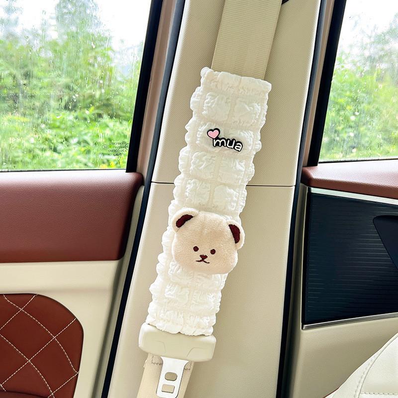 Soft Car Comfortable Seat Belt Shoulder Pads Cartoon Covers Character Design