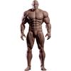 Fremego 1/12 Scale Male Action Figure 6-Inch Flexible Muscular Comic Character Body Series