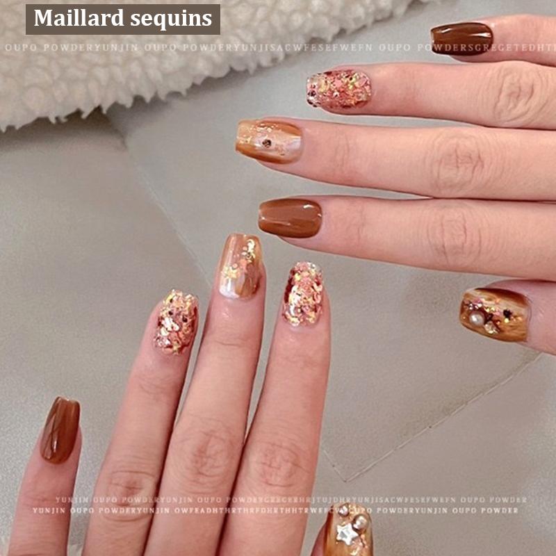 1Box Nail Art Decoration Glitter Sequins Nail Powder Sparkly Shinning Mixed Shape For Manicure Design Accessory