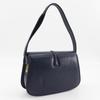 GUCCI Old Gucci Shoulder Bag vintage Navy blue Calfskin Women Used