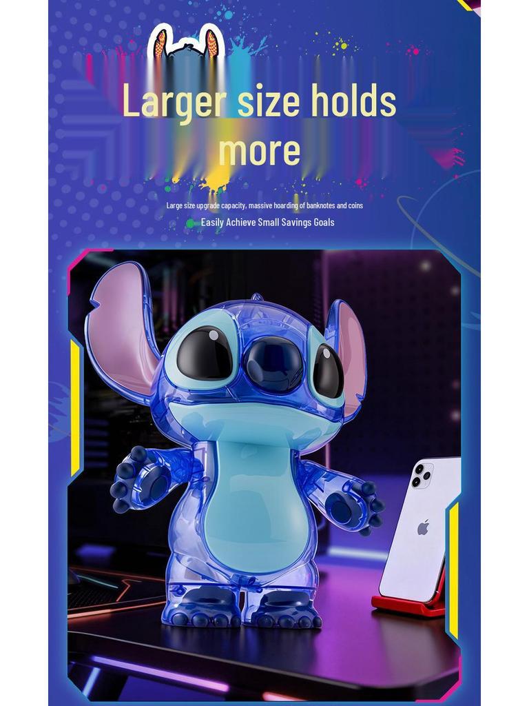 Tirelire Disney Stitch Pot d'épargne pour enfants Ornement pour enfants