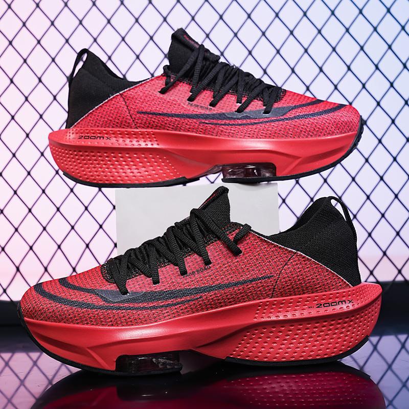 New Summer Air Cushion Casual Sports Shoes for Men and Women Breathable Running Shoes for Lightweight MD Sole Sneakers