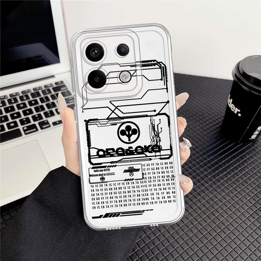 

Soft Phone Cover Case for Xiaomi Redmi Note 14 Pro Plus 11 Note 13 10S 14C 12 11S 13C 12S A4 9 10 Cool Game Login Redmi Note 13 5G