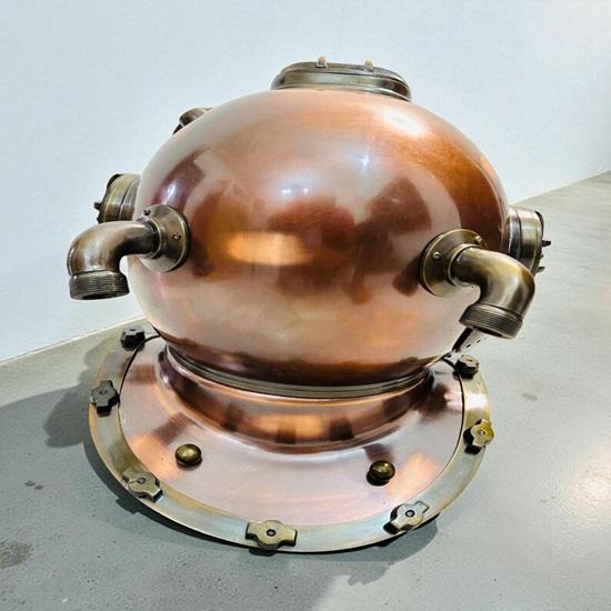 Brass  Scuba Diving Helmet Nautical Maritime Decor Divers Helmet