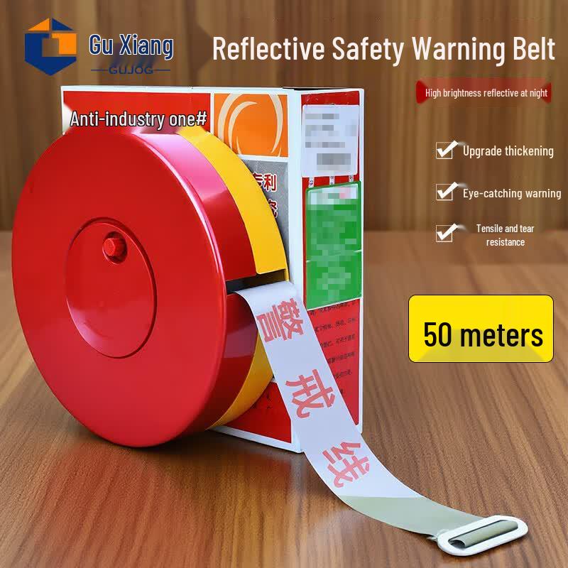 Reflective Safety Warning Barrier Tape