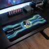 Bristol Rovers Custom Large Mouse Pad, Personalized Name Text Print, Football Logo Non‑Slip Desk Mat Gaming Gift