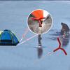 Ice Fishing Equipment Tent Nails Cones Winter Holder Rest
