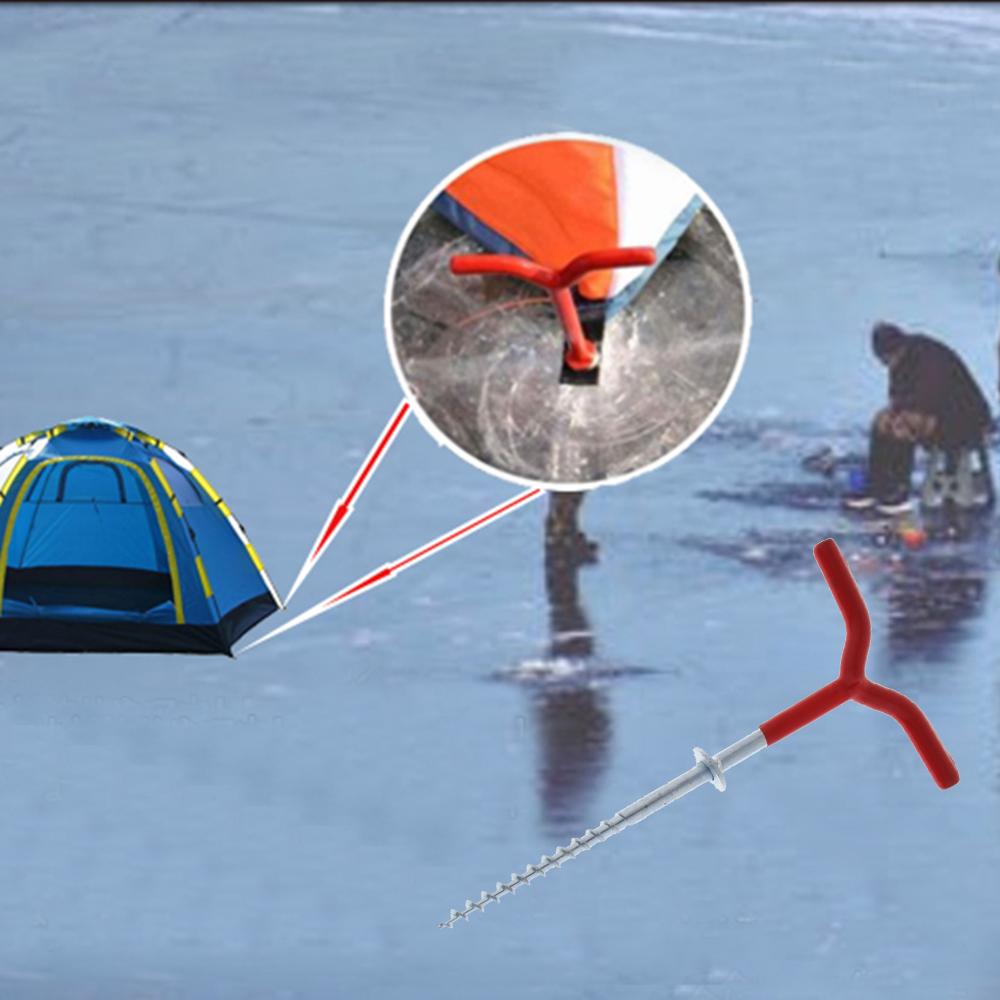 Ice Fishing Equipment Tent Nails Cones Winter Holder Rest