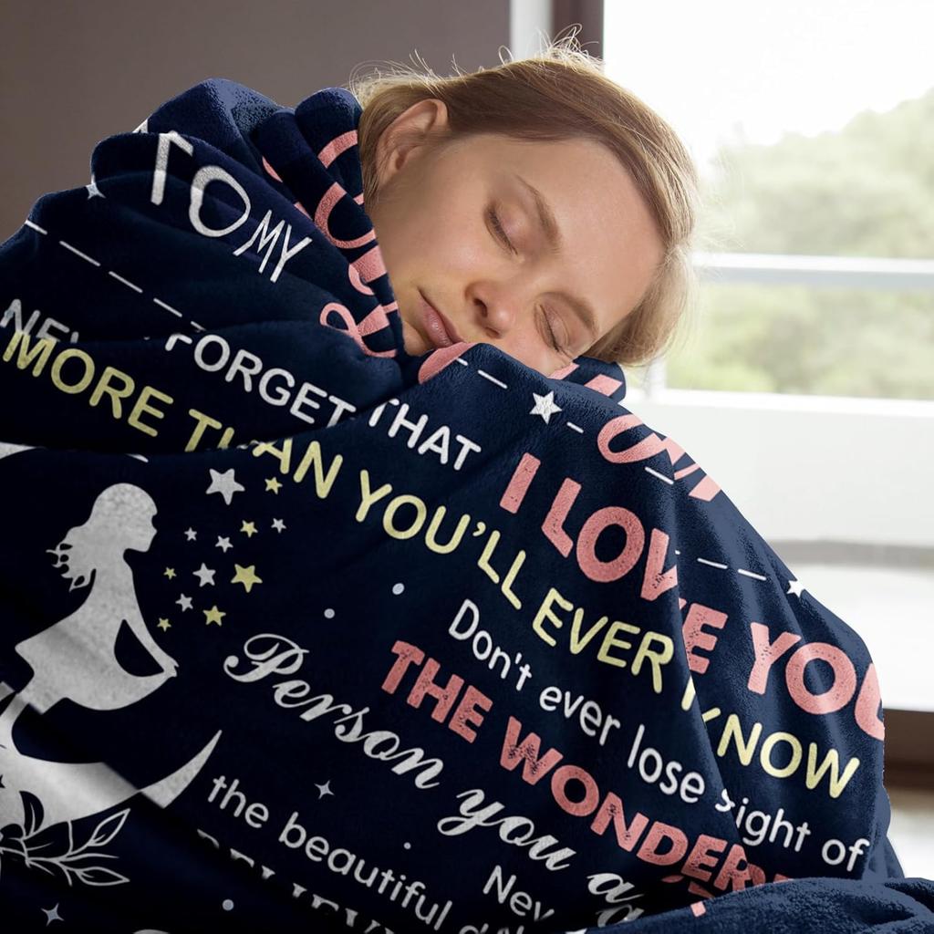 SteadStyle Gifts for Daughter from Mom, Daughter Gifts Blanket for Mothers Day, Idea Daughter Birthday Gifts, Daughter Gifts for Mothers Day,