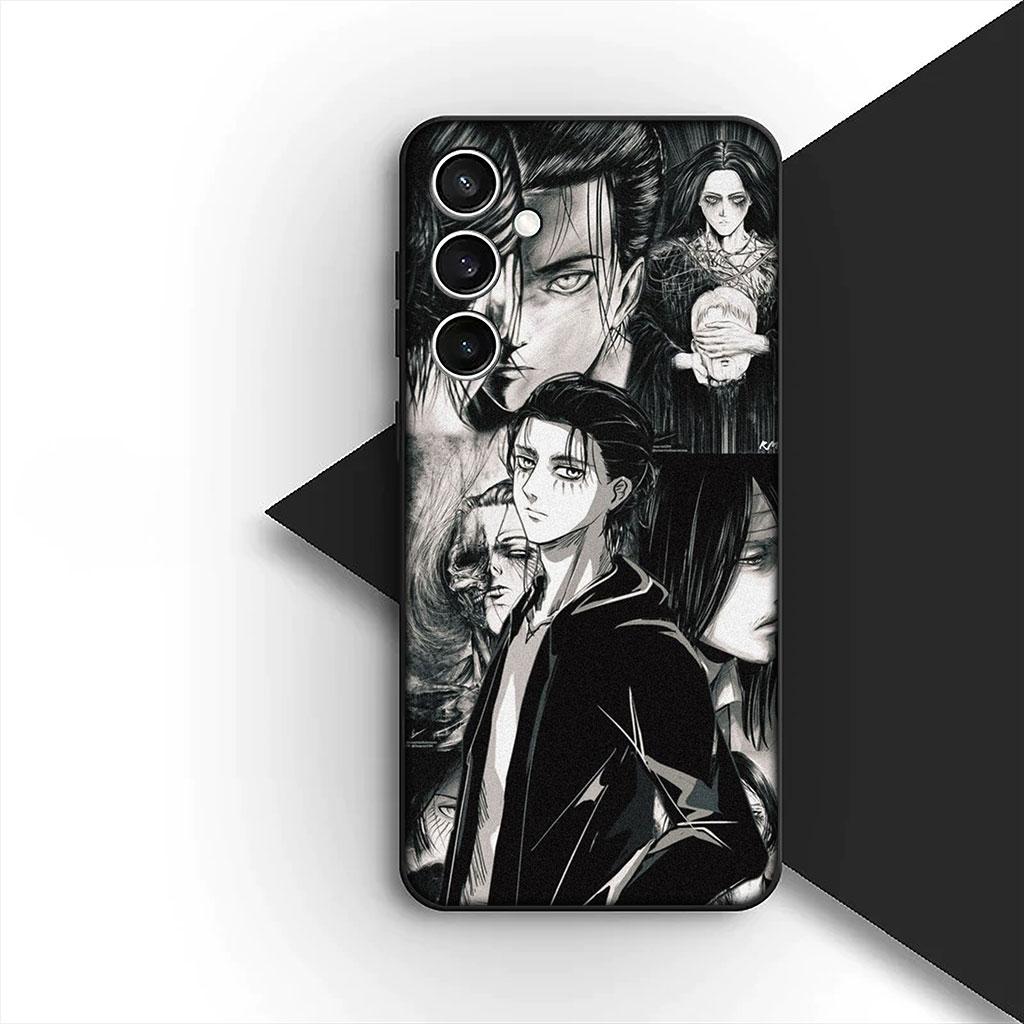 Casing Phone Cover for Huawei P30 P20 Mate 20 10 Lite Pro Y7 Y6P Y7A 2019 Nova 5T 3I Case Attack Eren Jaeger on Levi titan