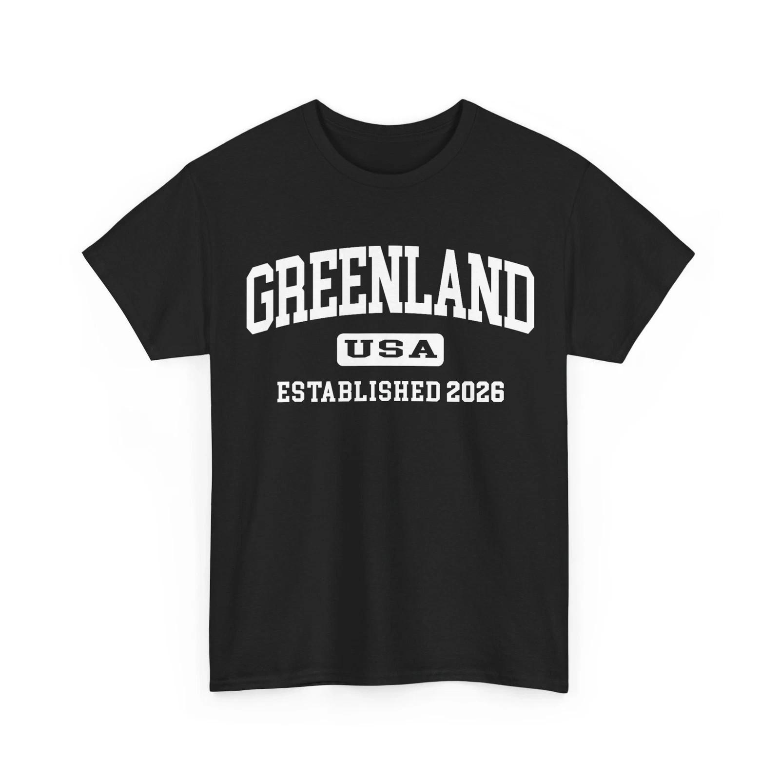 Greenland T-Shirt Greenland American State Greenland Lovers Shirt XXXL