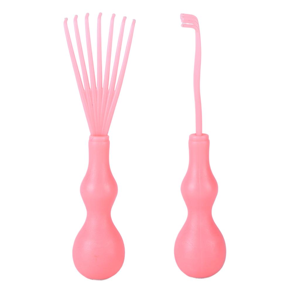 

Инструмент для чистки расчески для волос, инструмент для удаления волос, мини-щетка для волос, портативный многофункциональный инструмент для удаления волос розовый