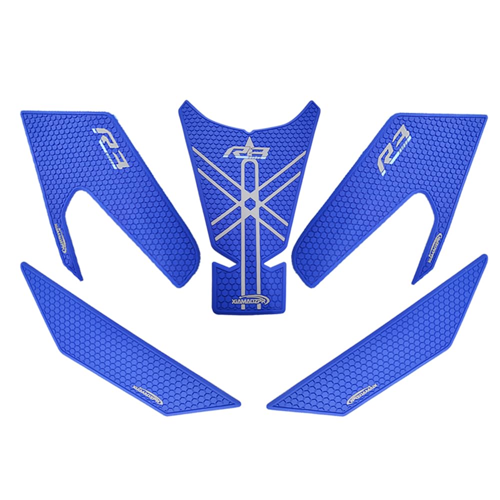 XIAMAOZPR FOR 2023 YZF-R3 YZF R3 Motorcycle Tank Pad Protector Sticker Decal Gas Knee