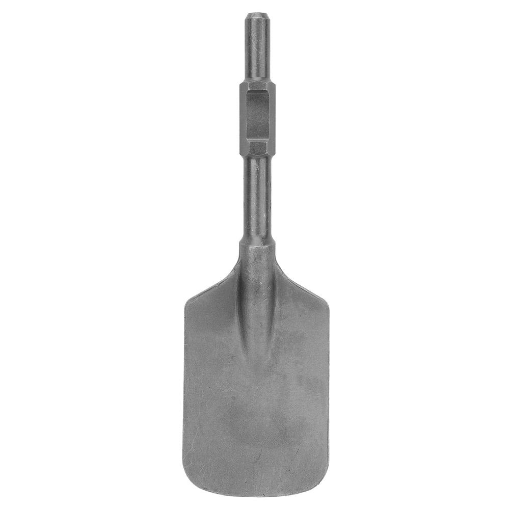 Chrome Steel Clay Spade Scoop Chisel Bit For Electric Breaker with Black Plastic Box